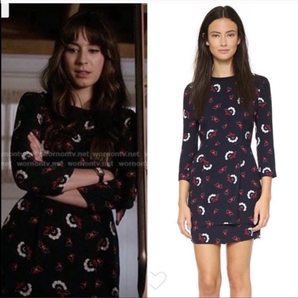 A.L.C Tordi Floral Dress
